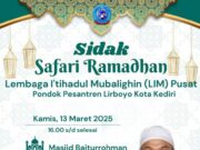 Dzuriyah Pondok Pesantren Lirboyo Sambangi Safari Ramadhan di Brebes