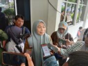 Kepala Disnakertrans Karawang Menerima Aspirasi Para Kurir dan Akan Segera Melakukan Langkah Mediasi