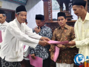 Lembaga Pendidikan dan Mushalla di Jagalempeni Selatan Menerima SK UPZ dari Baznas Brebes