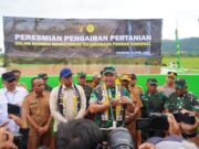Kasad Resmikan Sarana Pengairan Padi