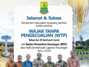 Ketua DPRD Karawang, menghadiri Penyerahan LHP BPK RI Perwakilan Jawa Barat.