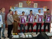 Empat Calon Siap Bertarung, Panpilwu Tegalgirang Tetapkan Nomor Urut Pilwu 2025