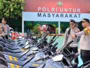 Jelang Pilwu dan Tahun Baru, Polres Indramayu Tinjau Kesiapan Alsus Sat Samapta