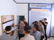 Kapolres Indramayu Cek Kesiapan TPS dan Sekretariat Panitia Pilwu