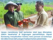 Astacita Prabowo Dijalankan di Karawang, Bupati dan Kapolres Kompak Tanam Jagung