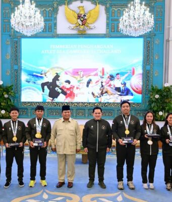 Presiden Prabowo Apresiasi Atlet dan Pelatih Indonesia Peraih Prestasi SEA Games ke-33 Thailand