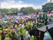 30 Ribu Nahdliyin Membanjiri Alun-alun Brebes, Istighotsah Kubro PCNU Teguhkan NU Abad Kedua