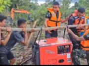 TNI–PLN Pasang Tiga Genset di Desa Sikundo, Listrik Pulih Pascabanjir Bandang Aceh Barat