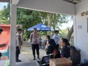 Pengamanan Ketat di Rest Area KM 62-B Karawang, Personel Gabungan Imbau Pemudik Waspada 3C