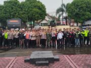 Apel Gabungan Forkopimcam Majalaya Perketat Pengamanan Malam Takbiran, Pastikan Lebaran Aman dan Kondusif