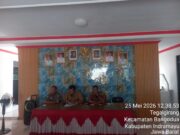 Perangkat Desa Tegalgirang Diberi Pembinaan, Camat Bangodua Tekankan Tertib Administrasi