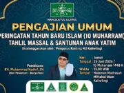 PRNU Kaliwlingi Gelar Peringatan Tahun Baru Islam 1448 H dengan Tahlil Massal dan Santunan