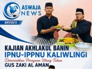 Kajian Akhlakul Banin IPNU-IPPNU Kaliwlingi Dimeriahkan Perayaan Ulang Tahun Gus Zaki Al Aman