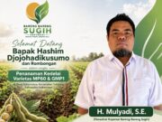H. Mulyadi : Kehadiran Hashim Djojohadikusumo Jadi Doping bagi Petani Kedelai di Indramayu