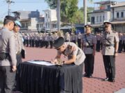 Sertijab Kapolsek Banjaran dan Penyerahan Tugas Kapolsek Ciwidey, Polresta Bandung Tegaskan Komitmen Pelayanan Prima
