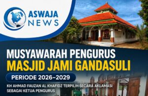 Satu Suara! KH Ahmad Fauzan Al Khafidz Resmi Pimpin Masjid Jami Gandasuli Periode 2026–2029