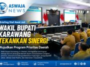 Wabup Karawang H. Maslani Tekankan Sinergi Perangkat Daerah Demi Sukseskan Program Prioritas