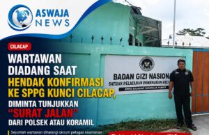 Wartawan Diadang Saat Hendak Konfirmasi ke SPPG Kunci Cilacap, Diminta Tunjukkan “Surat Jalan” dari Polsek atau Koramil