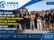 Tak Sekadar Bersih-Bersih, KKNT Desa Buahkapas Bersama DLH Majalengka Bangun Gerakan Peduli Lingkungan Berkelanjutan