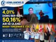 Baru 4,01% DAMIU Ber-SLHS, 50,16% Air Isi Ulang Masih Tercemar E. coli