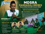 Rutinitas MDSRA Gandasuli Brebes, Perkuat Ukhuwah dan Semangat Khidmah di NU