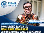 Heboh Isu Jawa Barat Berganti Nama Jadi Tatar Sunda, Ono Surono dan Dedi Mulyadi Kompak Beri Penegasan