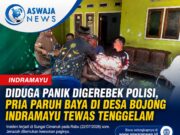 Diduga Panik Saat Penggerebekan, Pria Paruh Baya di Desa Bojong Indramayu Tewas Tenggelam