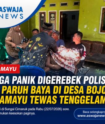 Diduga Panik Saat Penggerebekan, Pria Paruh Baya di Desa Bojong Indramayu Tewas Tenggelam