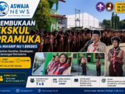 Pramuka MTs Ma’arif NU 1 Brebes Resmi Dibuka, Tanamkan Karakter dan Semangat Patriotisme Siswa