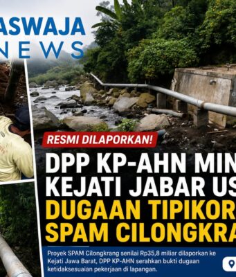 Resmi Dilaporkan! DPP KPAHN Minta Kejati Jabar Usut Dugaan Tipikor SPAM Cilongkrang