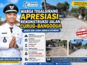Warga Desa Tegalgirang Apresiasi Rekonstruksi Jalan Curug–Bangodua, Akses Kini Lebih Aman dan Nyaman