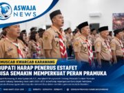 Bupati Aep Hadiri Muscab Kwarcab Karawang, Harap Kepengurusan Baru Perkuat Peran Pramuka Cetak Generasi Berkarakter