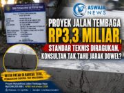 Proyek Jalan Tembaga Rp3,3 Miliar Disorot, Dugaan Pelaksanaan Tak Sesuai Standar Teknis Mengemuka