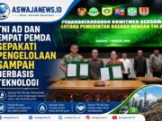 TNI AD dan Empat Pemda Sepakati Pengelolaan Sampah Berbasis Teknologi