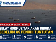 Iran Ajukan Syarat Berat, Selat Hormuz Tak Akan Dibuka Sebelum AS Penuhi Tuntutan