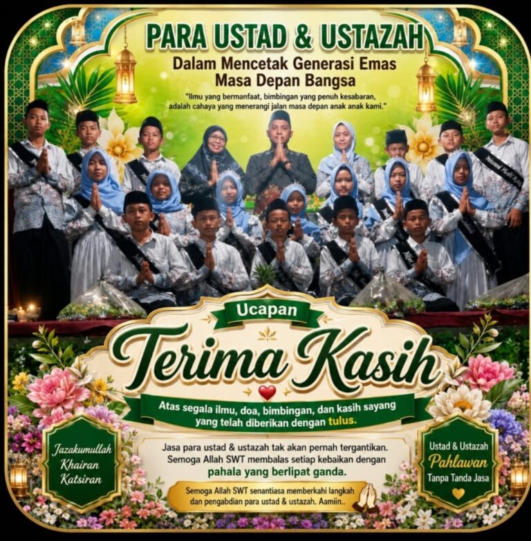 19 Santri Rancasari Khotmil Juz’amma, Pemdes Bangga Lahirkan Generasi Emas Cinta Al-Qur’an