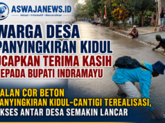 Warga Panyingkiran Kidul Ucapkan Terima Kasih kepada Bupati Indramayu