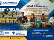FKDT Kersana Sosialisasikan EMIS 4.0, Sekaligus Kenalkan Program RPL STAIB bagi Guru Madrasah