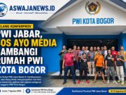 Jelang Konferprov PWI Jabar, Bos Ayo Media Sambangi Rumah PWI Kota Bogor