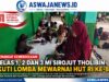 Semarak HUT RI ke-81, Siswa Kelas 1–3 MI Sirojut Tholibin Rengaspendawa Ikuti Lomba Mewarnai