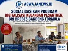 Sosialisasikan Program Digitalisasi Keuangan Pesantren, BRI Brebes Gandeng FORMULA