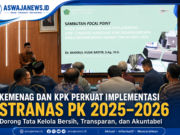 Kemenag dan KPK Perkuat Implementasi Stranas PK, Dorong Tata Kelola Bersih dan Transparan