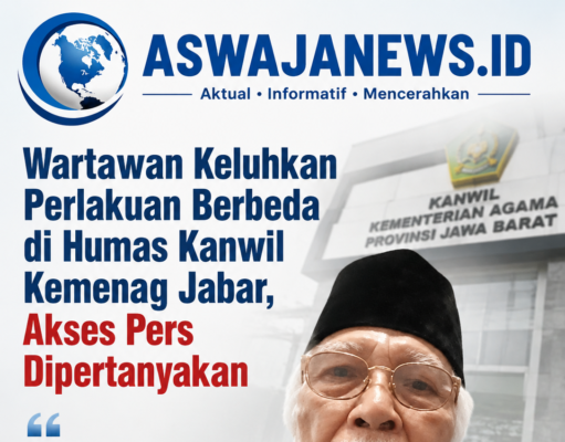 Wartawan Keluhkan Perlakuan Berbeda di Humas Kanwil Kemenag Jabar, Akses Pers Dipertanyakan
