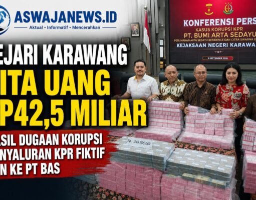 Kejari Karawang Sita Uang Rp42,5 Miliar Hasil Dugaan Korupsi Penyaluran KPR Fiktif BTN ke PT BAS