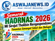 Semarak Haornas 2026, MI Sirojut Tholibin Rengaspendawa Tanamkan Semangat Sehat dan Bahagia