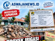 Proyek Irigasi Rp45 Miliar BBWS Cimanuk Cisanggarung Disorot: KPAHN Pertanyakan Mutu Material dan Pengawasan