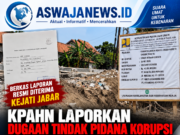 KPAHN Laporkan Dugaan Korupsi Proyek Irigasi Cirebon Rp45 Miliar ke Kejati Jabar